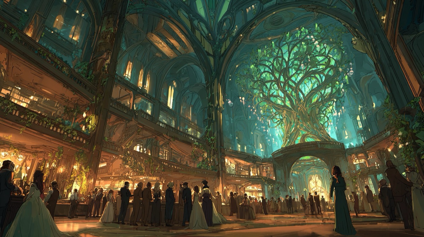 Verace stone — architectural and biological at once